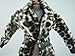 Barbie Doll Clothes Dress: Coat with Leopard Pattern Fit 11.5 Inch Barbie Dolls