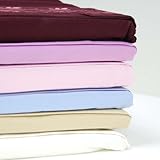 Ysela Bedding 400 Threadcount Egyptian Cotton Sateen Embroidered Fringe Bed Sheets