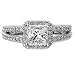 2.20 G SI1 PRINCESS DIAMOND RING 18K CERTIFIED