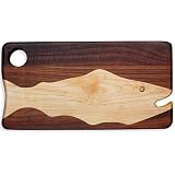 Fish Cutting Board, Light Fish Dark Board by Shaker