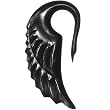 4 Gauge Buffalo Horn Swan Wing Hanger Plug