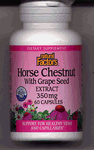 Horse Chestnut 300mg With Grape Seed 50mg - 60 - Capsule