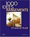 Livres : 1000 Idees Rangements et Gain de Place