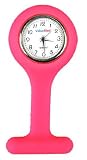 nurse watch pink silicone