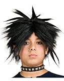 Spiker Wig Kids Black