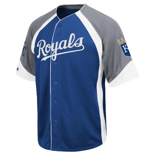 MLB Kansas City Royals Wheelhouse Jersey (XX-Large)