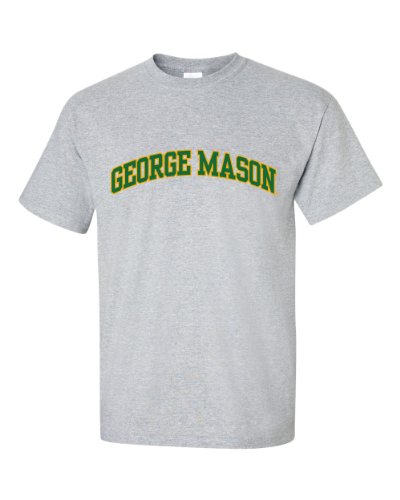 NCAA George Mason Patriots Men's T-Shirt, X-Large, Gray