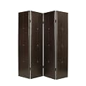 4 Panel Regent Screen - Black