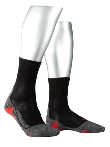 FALKE Damen Walking-Socke WA 2, black, 37-38, 16849