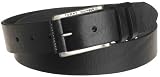 Tommy Hilfiger Mens 1?" Leather Burnished Saddle Belt