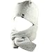 New Winter Ski Skate Polar Fleece Hat Beanie Scarf Set * Gray
