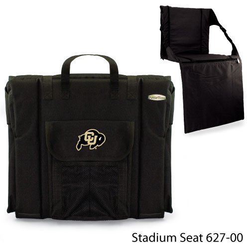 Buy Colorado Golden Buffaloes NCAA Stadium Seat (Black) by Picnic Time