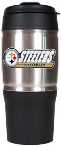 Pittsburgh Steelers 18oz Stainless Steel Travel Tumbler