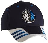 NBA Men's Dallas Mavericks Authentic Team Flex Hat - Ty31Z, Small/Medium , White