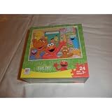 24 Piece Sesame Street Music Puzzle ~ Milton Bradley