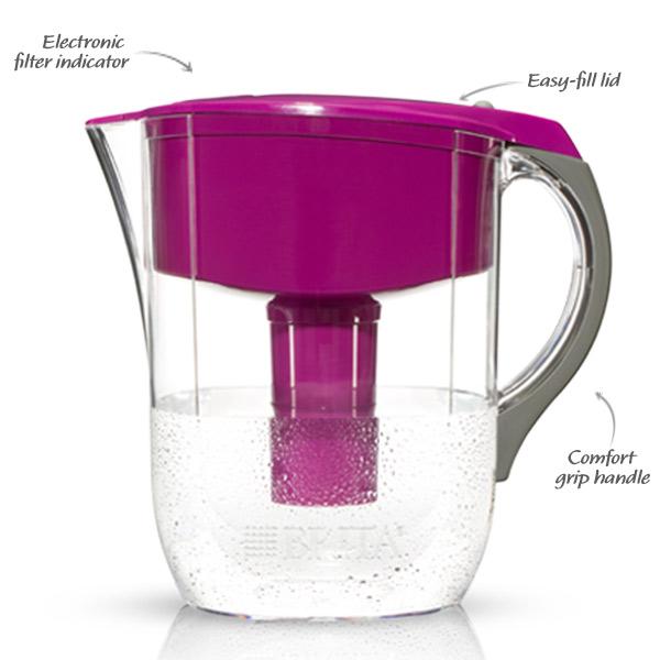 Brita Grand Water Filter Pitcher, Violet, 10 Cup Britta