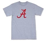 Alabama Crimson Tide 100-Percent Cotton Puff Logo Short Sleeve T-Shirt