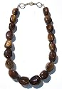 Chunky Tiger Eye Nugget Necklace