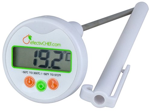 Digital baking thermometer - instant read digital therm…