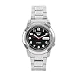 Seiko 5 #SNKK35K1 Men's Stainless Steel Black Dial Self Winding Automatic Watch
