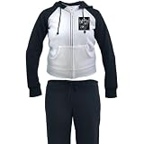 Artsmith, Inc. Women's Tracksuit God Is My Judge Skulls Cross and Angel Wings