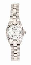 Jules Jurgensen Women's 7679S Classic Silver-Tone Watch