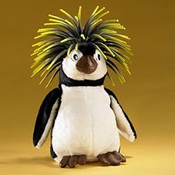 Rockhopper Penguin Neezer Zibbies Plush