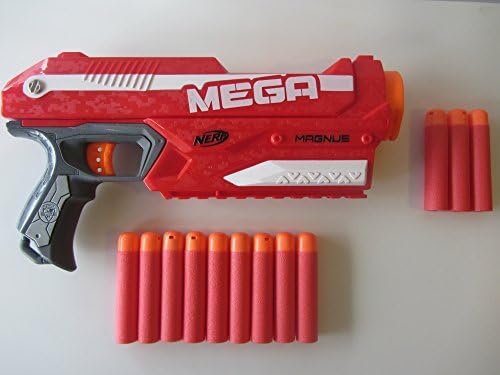 Nerf Guns-Nerf Elite Magnus with 9 Extra Darts (12 bullets total)