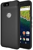 Nexus 6P Case, Diztronic Full Matte Slim-Fit Flexible TPU Case for Huawei Nexus 6P (2015) - Black - (N6P-FM-BLK)