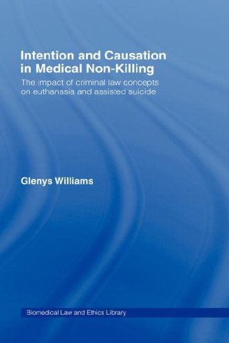 Intention and Causation in Medical Non-Killing: The Impact of Criminal Law Concepts on Euthanasia and Assisted Suicide (Biomedical Law and Ethics Library)