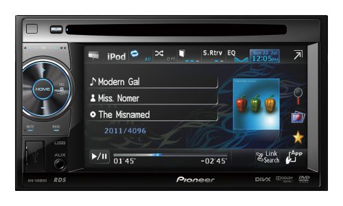Pioneer AVH-1400DVD Moniceiver (14,7 cm (5,8 Zoll) Touchscreen, UKW, MP3, USB)