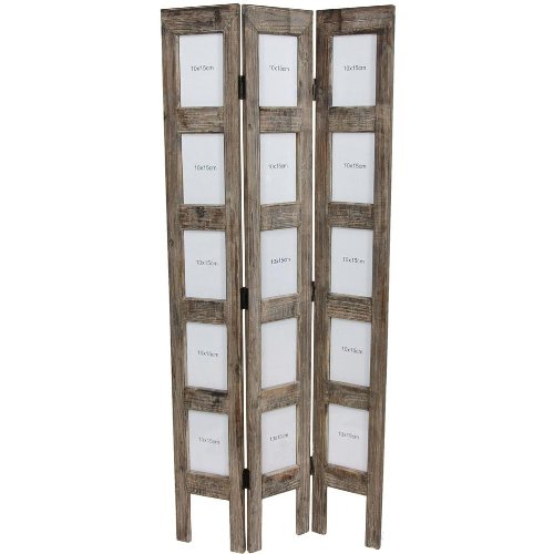 Standing Picture Frame Room Divider Unique Photo Display Idea