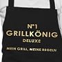N�1 GRILLK�NIG deluxe - Grillsch�rze, Kochsch�rze, K�chensch�rze, Latzsch�rze - ( Mein Grill, Meine Regeln ) f�r den GrillGott