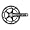 Campagnolo 2011 Super Record Carbon Ultra-Torque 11-Speed Road Bicycle Crank Set w/ Ceramic Cult BB Bearings