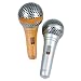 Gold and Silver Microphones Inflatables (1 dz)