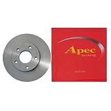 Apec Pair Rear Brake Discs - Skoda Fabia - 1.9 TDi VRS 130bhp ASZ/BLT 11/00-12/07 - 232mm Solid'