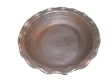 Pomaireware Clay Scalloped Pie Plate