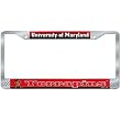 Maryland Terps NCAA Chrome License Plate Frame by Wincraft