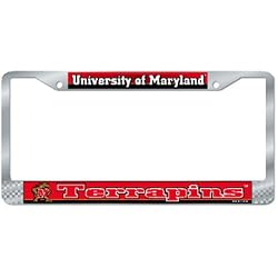 Maryland Terps NCAA Chrome License Plate Frame by Wincraft