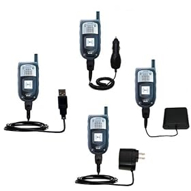 Road Warrior Kit for the Sanyo RL-7300 includes a Car and Wall Charger AND USB cable AND... by Gomadic for the RL-7300 / RL 7300