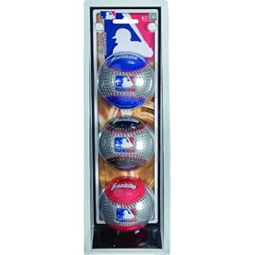 Franklin Sports Team MLB 3PK Air Tech Baseballs No. 14908