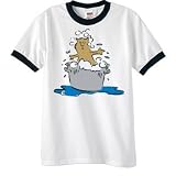 Cat Groomer Ringer T-Shirt
