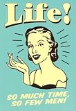 246-025 - Life! - Retro Spoof humour postcard