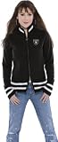 Oakland Raiders Full Zip Draft Day Sweater Jacket - Touch by Alyssa Milano