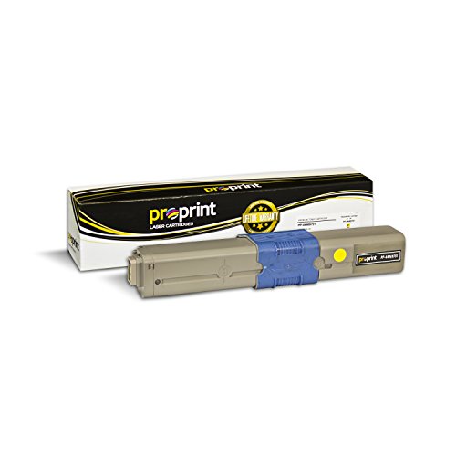 ProPrint Compatible Oki Data C330 (44469701) Yellow Toner Cartridge for C310dn C330dn C510dn C530dn MC362w MC562w (1 Yellow)