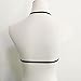 DATEWORK Women Hollow Translucent Wrapped Chest Sheer Lace Lingerie (M)