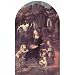 Leonardo da Vinci (Madonna in the rock grotto, scene: Mary and Christ child, John the Baptist as a c