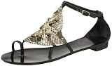 Lola Cruz Womens 130Z10BK Flat Sandal - Womens Shoes Sandal
