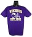 Majestic Minnesota Vikings Helmet Football NFL T-Shirt