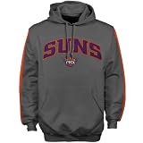 NBA Majestic Phoenix Suns Charcoal Classic Pullover Hoody Sweatshirt (XXX-Large)